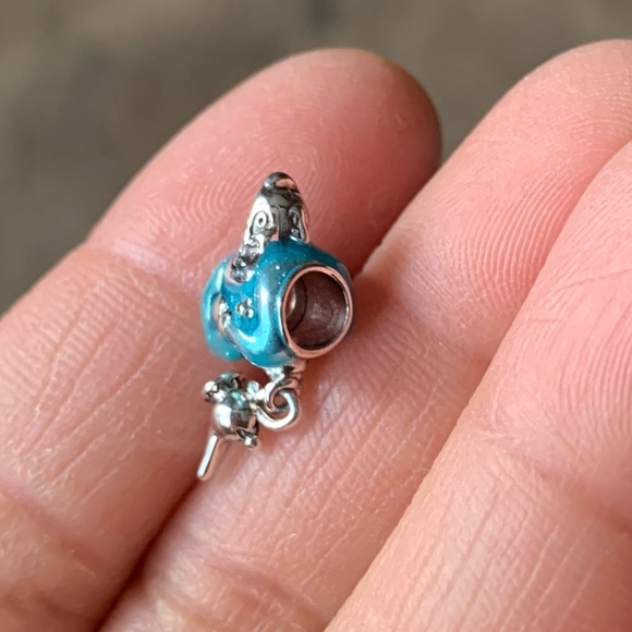 NWOT Disney Aladdin Genie & Lamp Dangle Charm Pendant Sterling Silver 925 - Picture 9 of 12